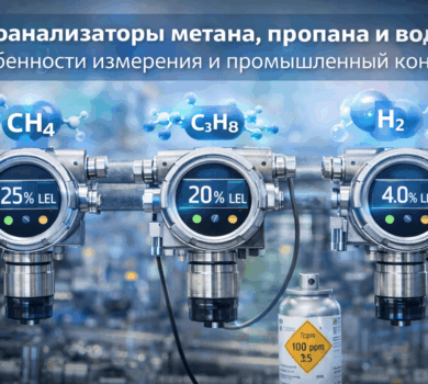 Газоанализаторы метана пропана
