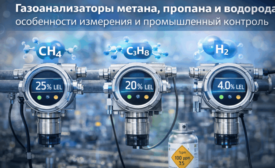 Газоанализаторы метана пропана