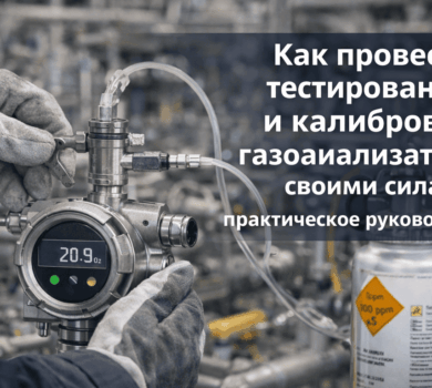 Как провести колибровку газоанализатора