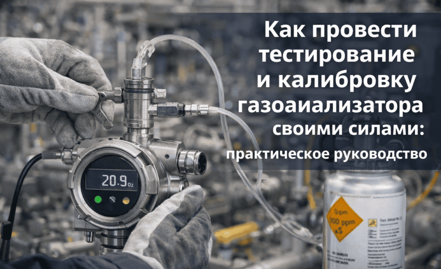Как провести колибровку газоанализатора